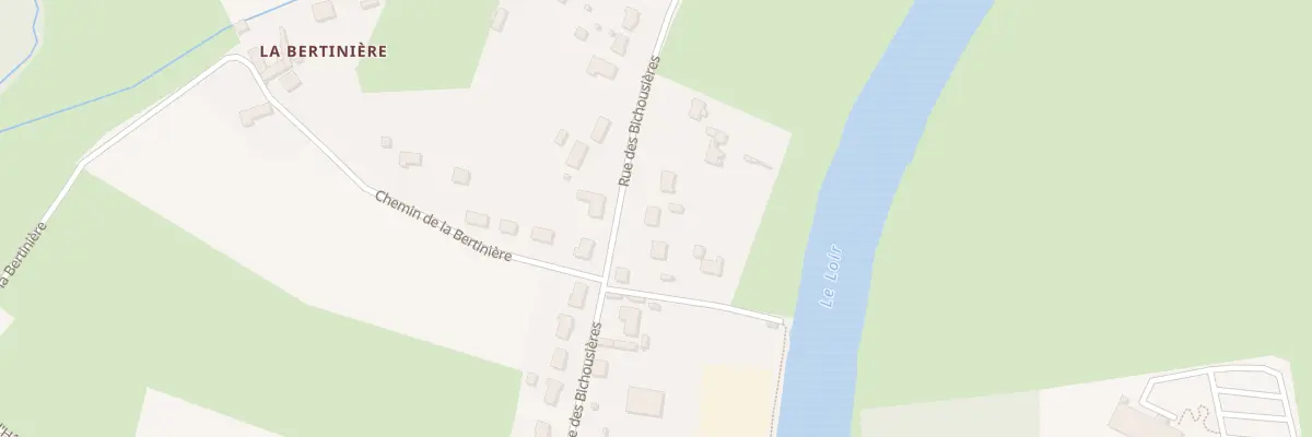 Plan du 34 Rue des Bichousieres au Lude