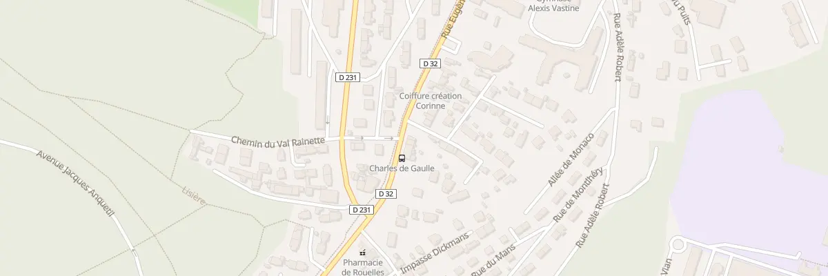 Plan du 38 Rue Eugène Mopin au Havre