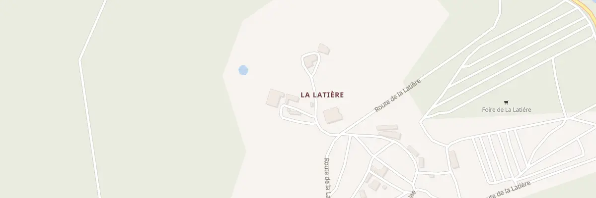 Plan du 237 La Latiere à Saint Aulaye-Puymangou