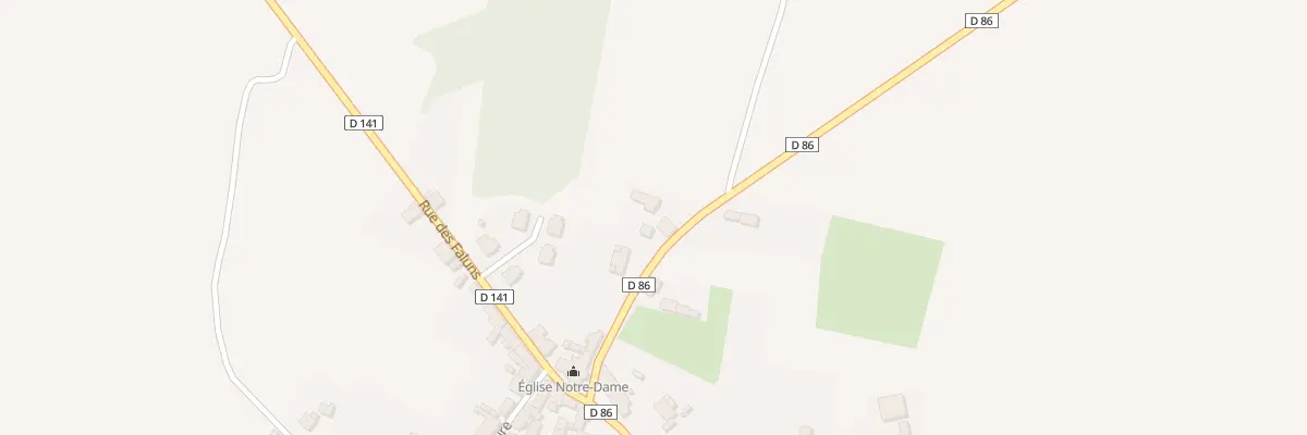 Plan du 5005 Rue des écossais à Noyant-Villages