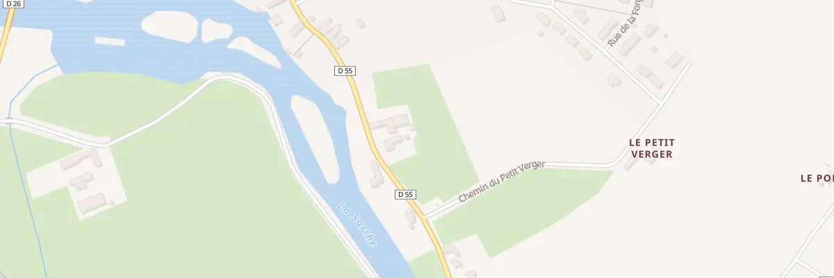Plan du 5037 Bas Riviere à Vivoin