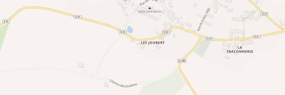Plan du 11 Rue du Lavoir à Salles-de-Villefagnan