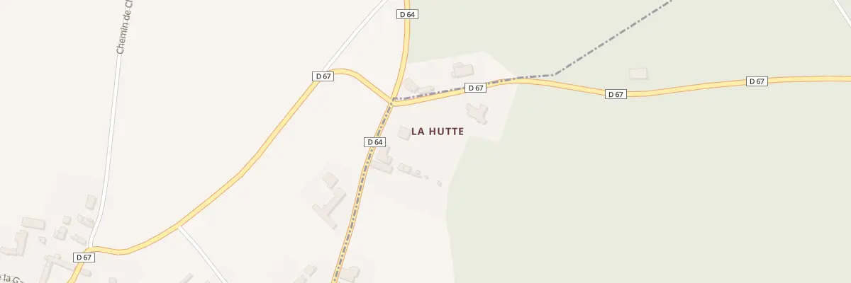 Plan du 5252 La Hutte à Verrue