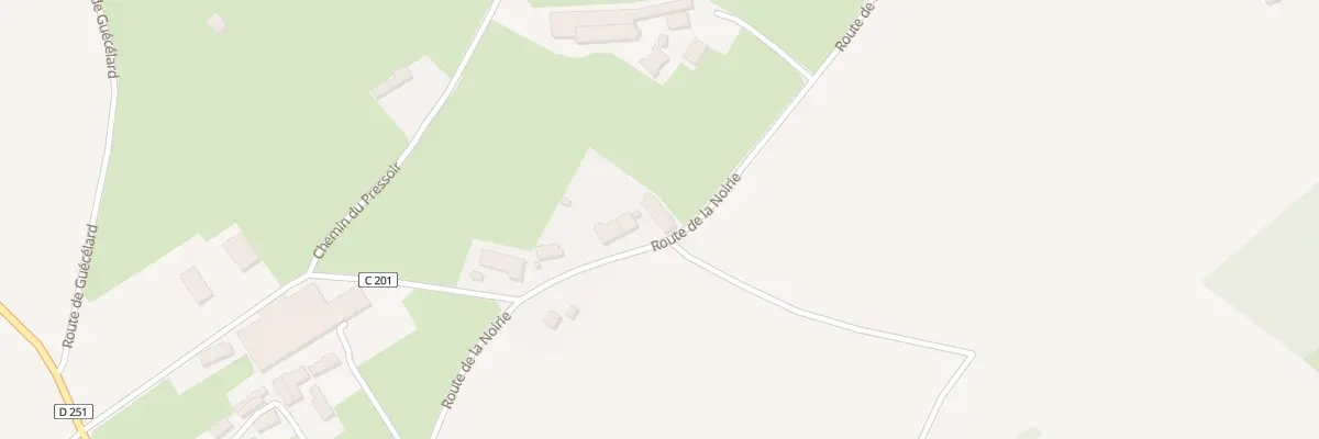 Plan du 533 Rte de la Noirie à Yvré-le-Pôlin