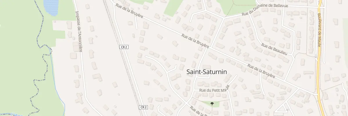 Plan du 18 Rue de la Butte à Saint-Saturnin