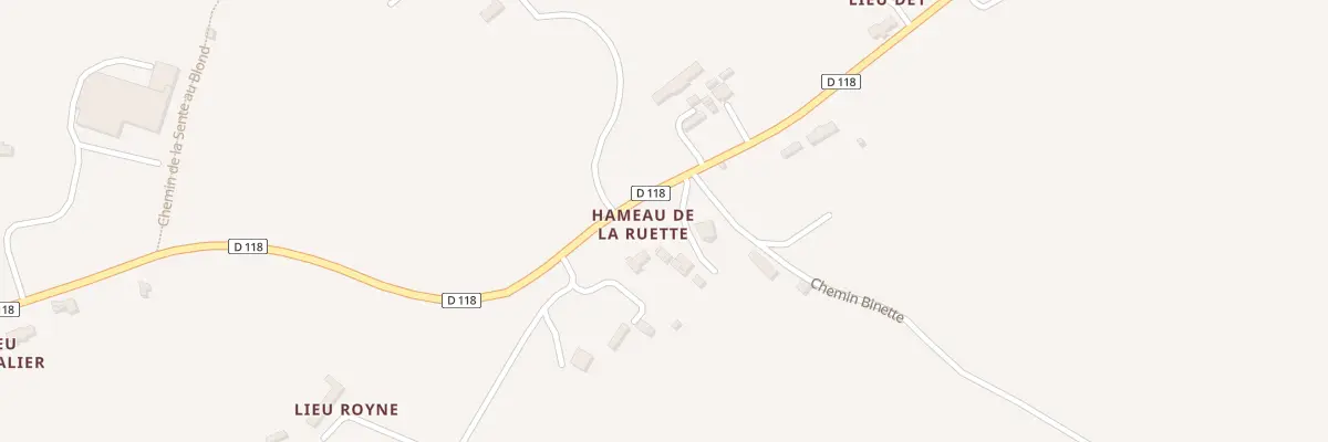 Plan du 943 Rte de Beaumont à Reux