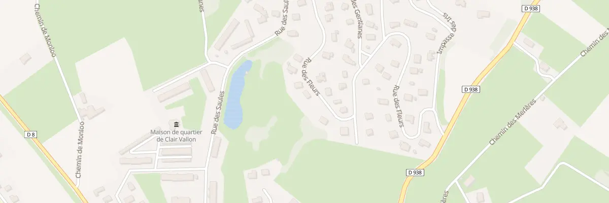 Plan du 16 Rue des Fleurs à Bagnères-de-Bigorre