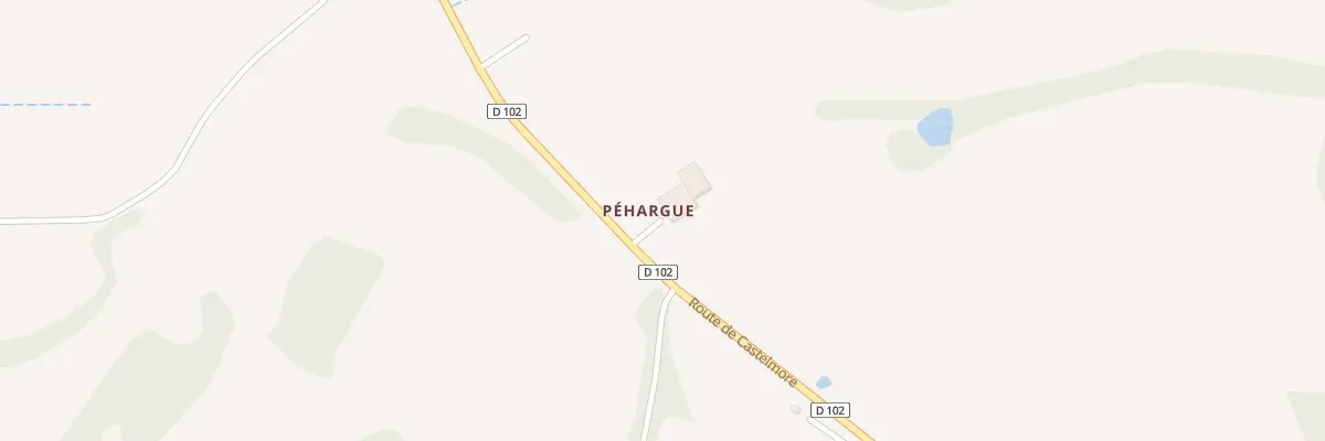 Plan du 5208 Pehargue à Lupiac