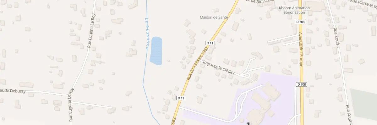 Plan du 20 Rue du 19 Mars 1962 à Montpon-Ménestérol