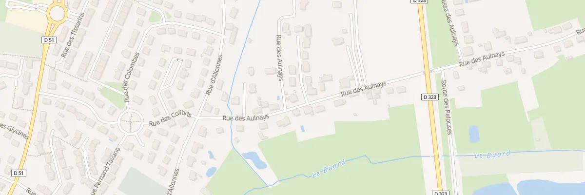 Plan du 9 Rue des Aulnays à Spay