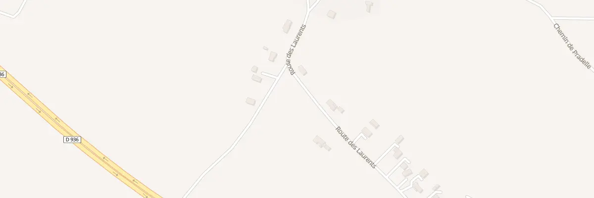 Plan du 804 Rte des Laurents à Saint-Antoine-de-Breuilh