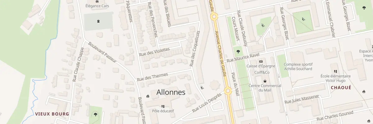 Plan du 42 Rue des Coquelicots à Allonnes