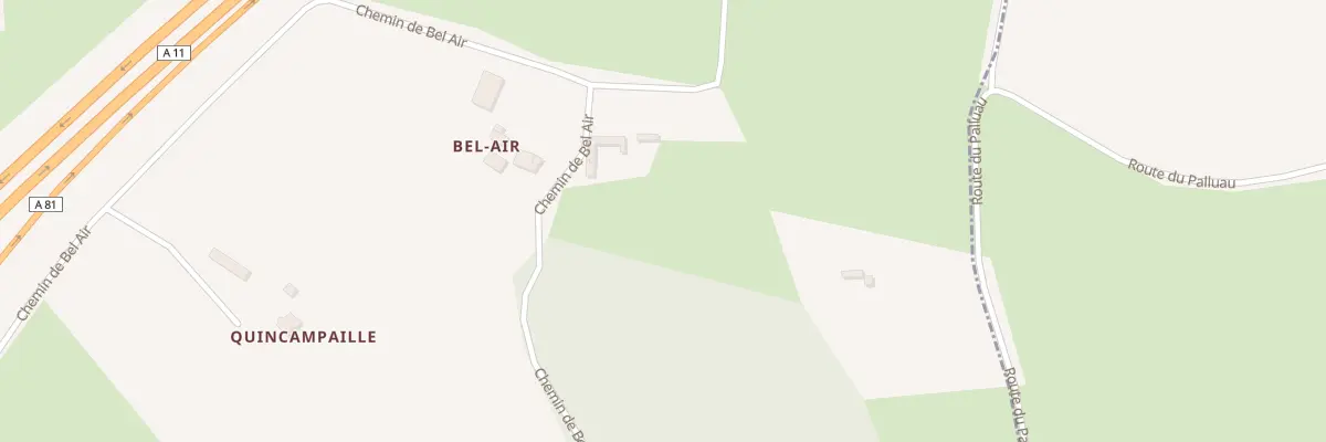 Plan du 5 Che de Bel-air à La Milesse