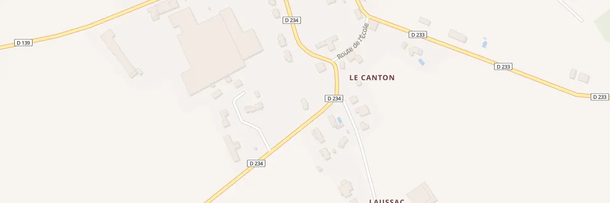 Plan du 5 Rte du Château d’Eau à Landerrouat