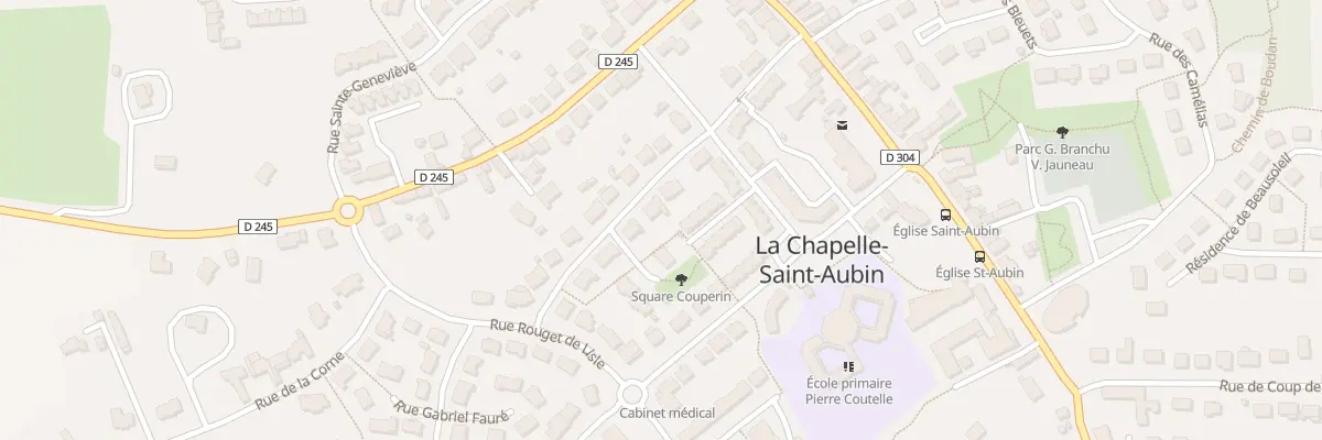 Plan du 5 Rue François Couperin à La Chapelle-Saint-Aubin