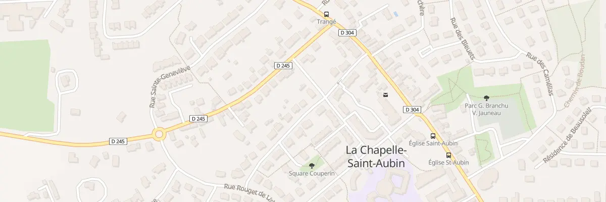 Plan du 4 Rue François Couperin à La Chapelle-Saint-Aubin