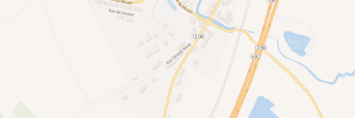 Plan du 3 Rue Yannick Noah à Saint-Gervais-du-Perron
