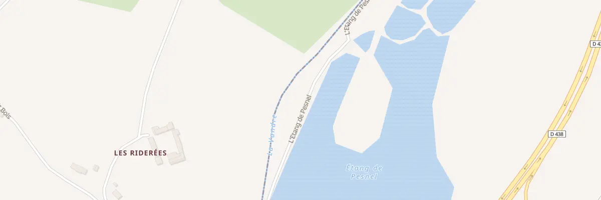 Plan du 39 L’Etang de Pesnel à Saint-Gervais-du-Perron