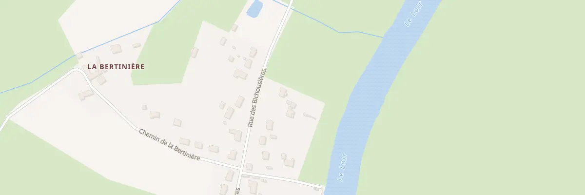 Plan du 40 Rue des Bichousieres au Lude