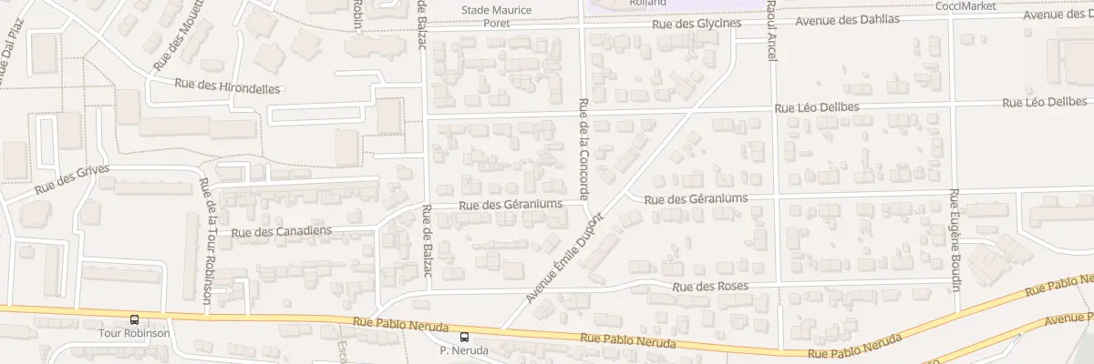 Plan du 13 Rue des Géraniums au Havre
