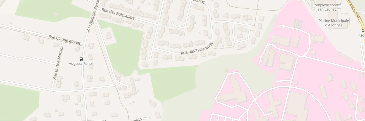 Plan du 22 Rue des Tisserands à Allonnes