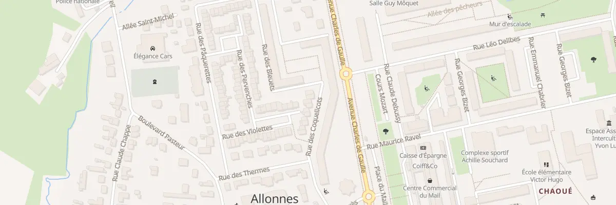 Plan du 26 Rue des Coquelicots à Allonnes