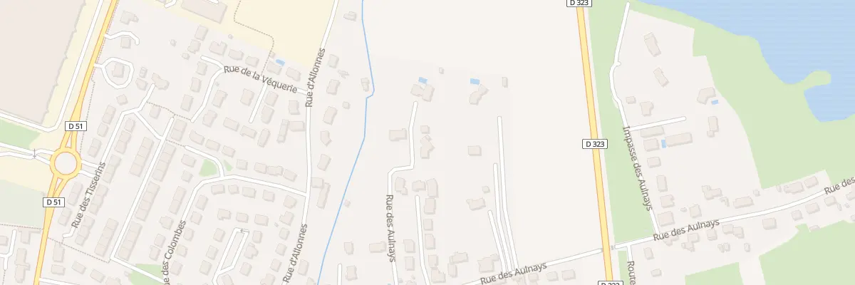 Plan du 7T Rue des Aulnays à Spay