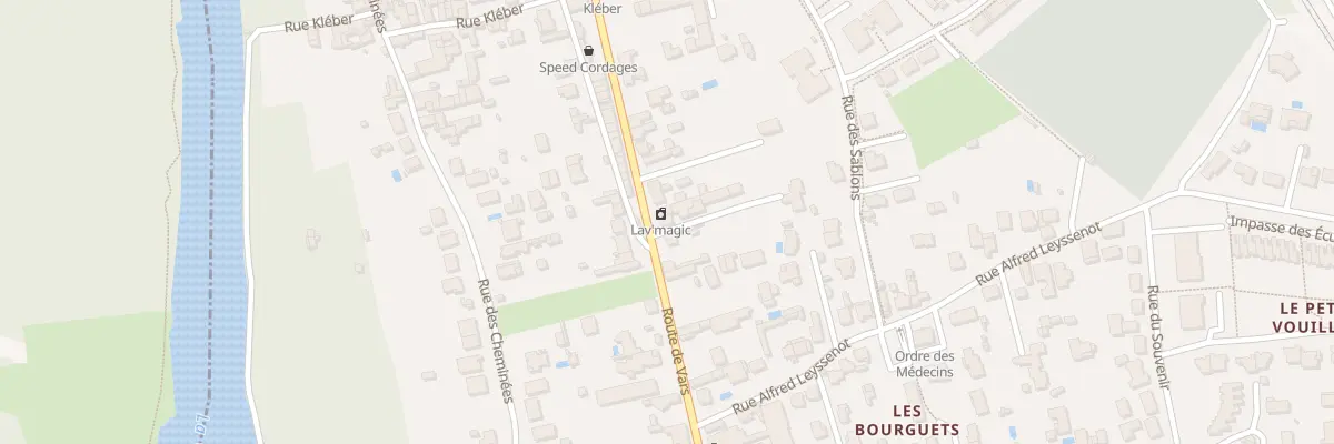 Plan du 208T Rte de Vars à Gond-Pontouvre