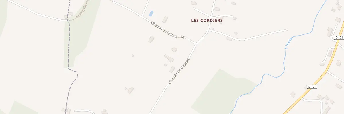 Plan du 565 Chem de Gassart à Saint-Hymer