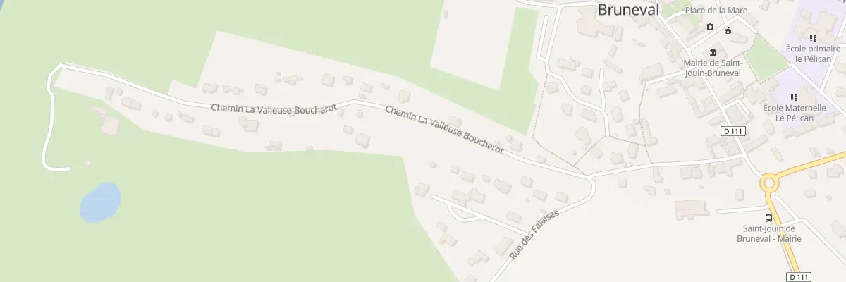 Plan du 5755 La Valleuse à Saint-Jouin-Bruneval