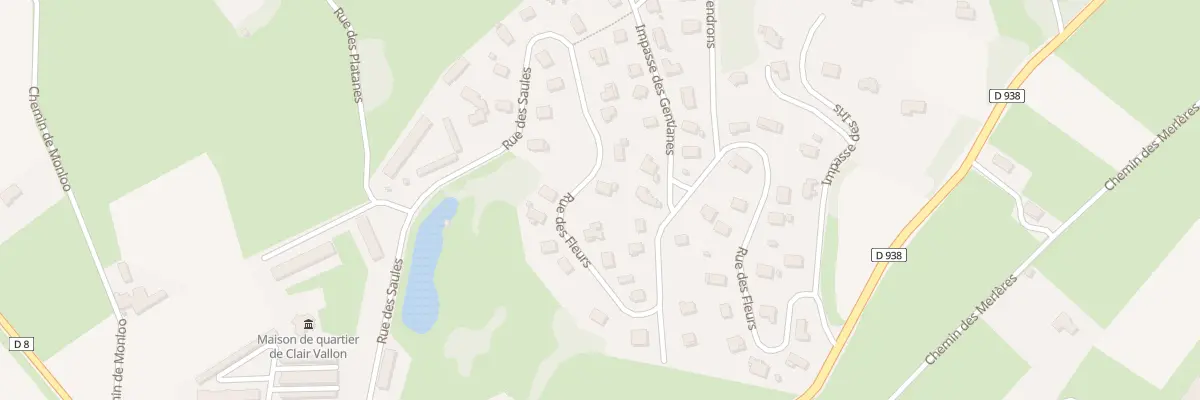 Plan du 17 Rue des Fleurs à Bagnères-de-Bigorre