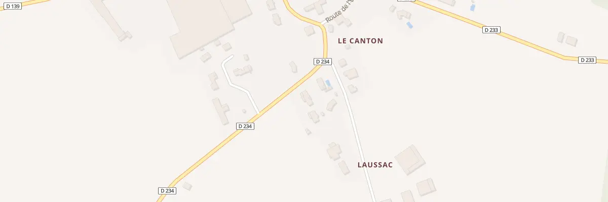 Plan du 1 Res Laussac à Landerrouat