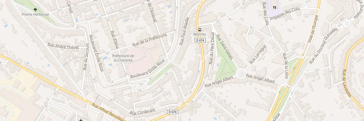 Plan du 47 Rue Paul Abadie à Angoulême