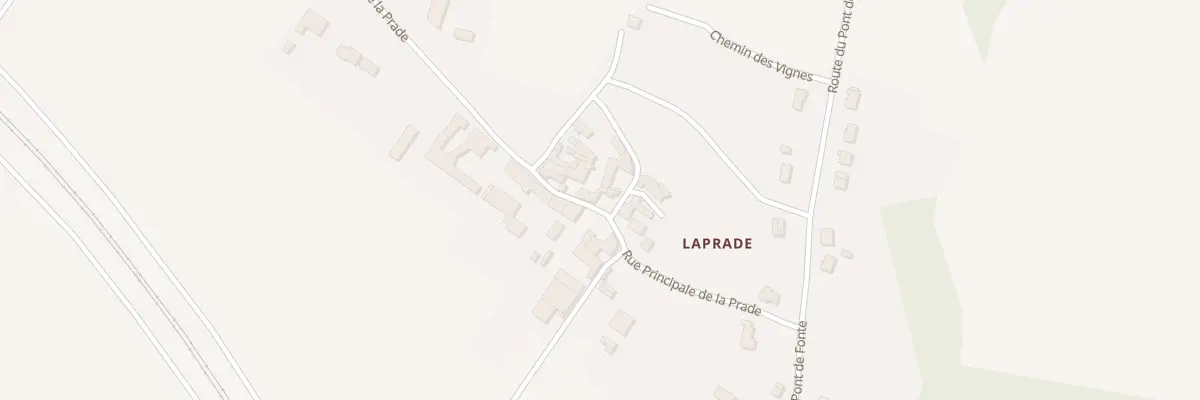 Plan du 1 Rue du Puits de la Prade à La Boixe
