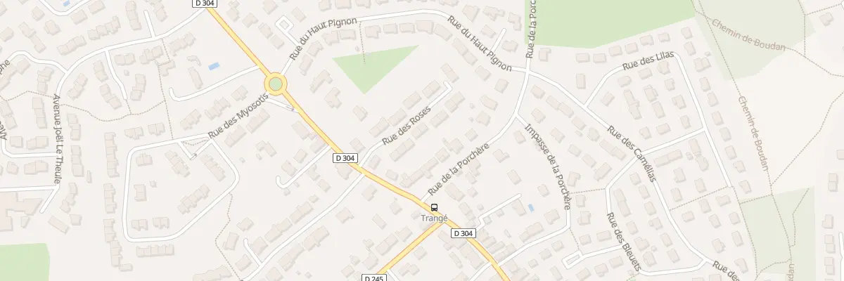 Plan du 10 Rue des Roses à La Chapelle-Saint-Aubin
