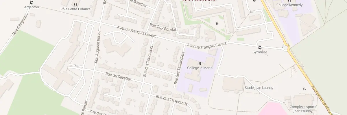 Plan du 8 Rue du Taillandier à Allonnes