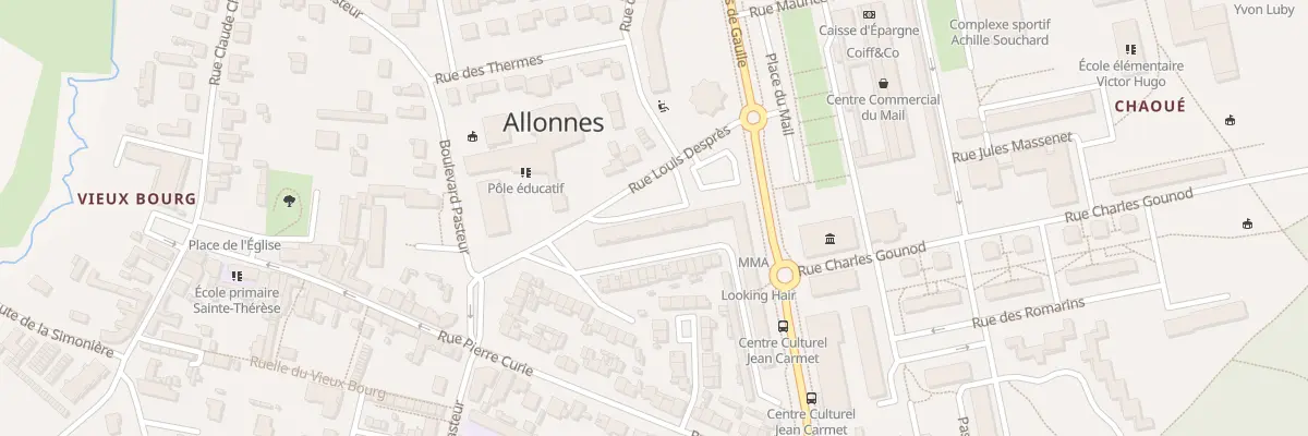 Plan du 7 Rue Louis Desprès à Allonnes