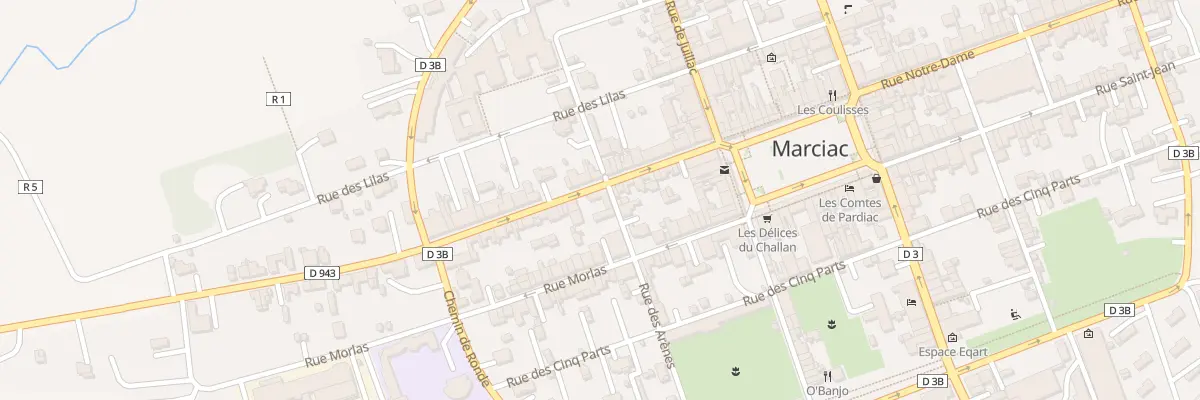 Plan du 19 Rue Saint-Pierre à Marciac