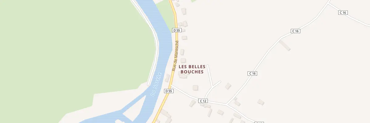 Plan du 5218B Belle Branche à Vivoin