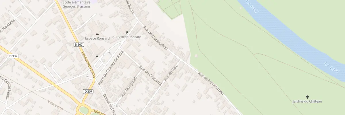 Plan du 32 Rue du Montruchon au Lude