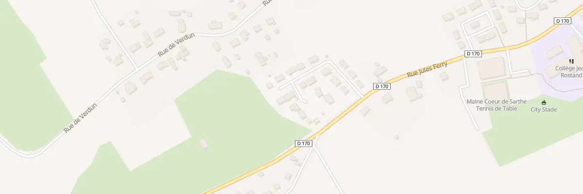 Plan du 11 Rue des Acacias à Sainte-Jamme-sur-Sarthe