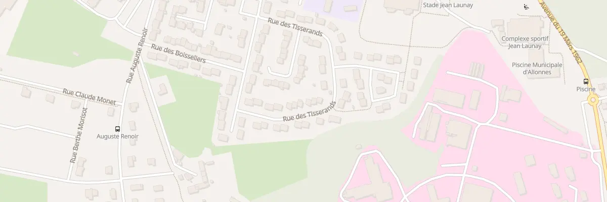 Plan du 27 Rue des Tisserands à Allonnes