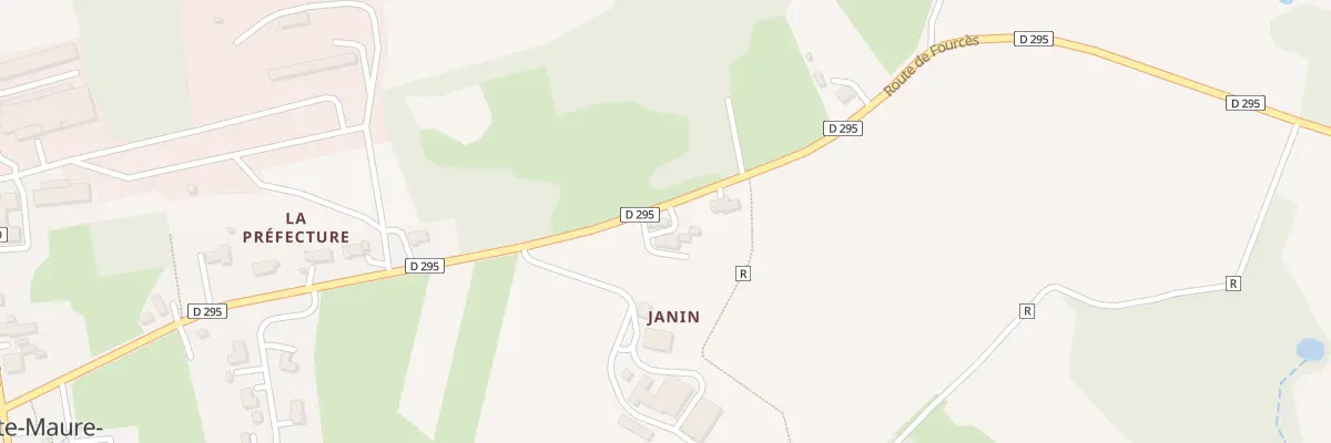 Plan du 524 Rte de Fourcès à Sainte-Maure-de-Peyriac
