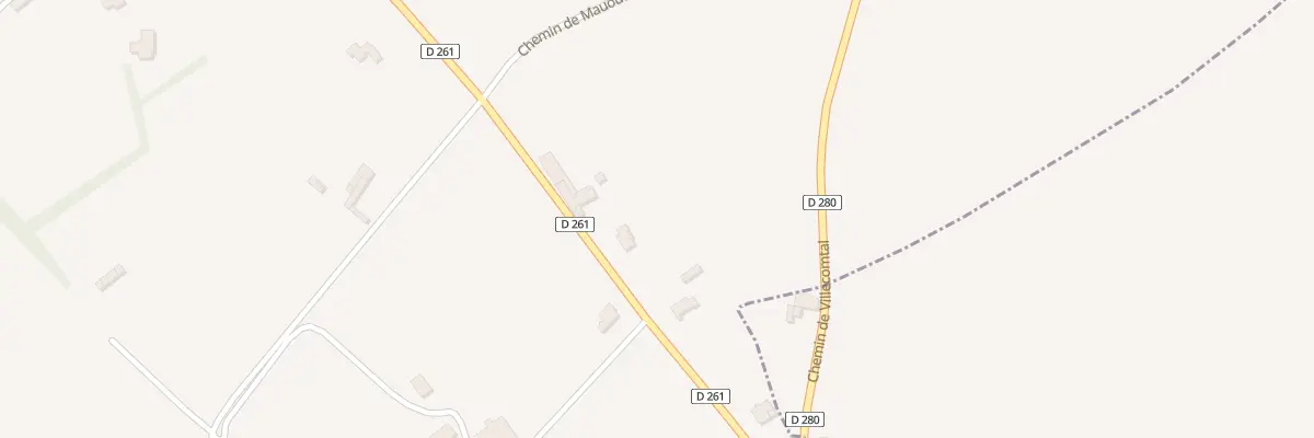 Plan du 5031 A Padouenc à Beccas