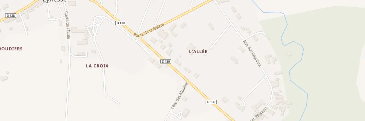 Plan du 264 L’Allee à Eynesse