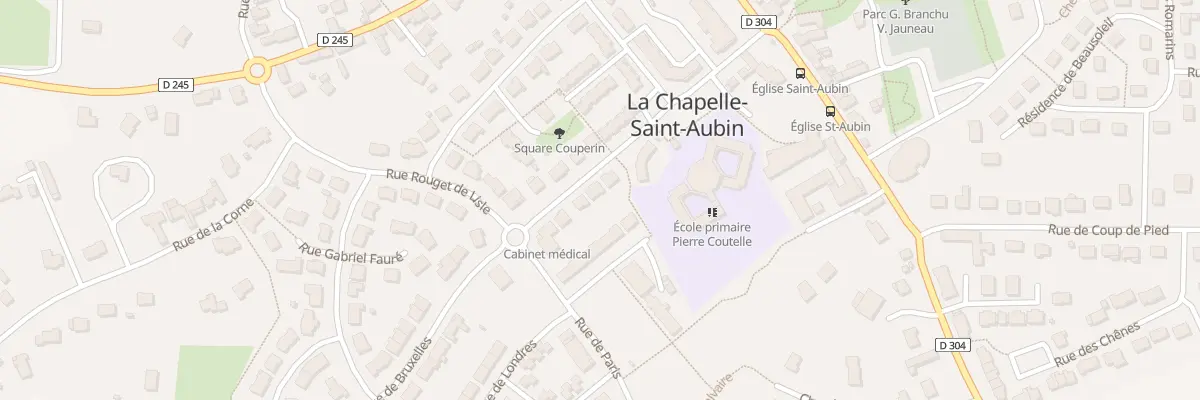 Plan du 35 Rue de la République à La Chapelle-Saint-Aubin