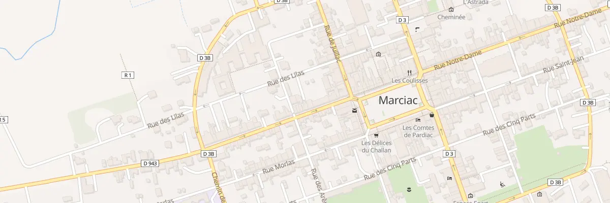 Plan du 6B Rue Saint-Pierre à Marciac