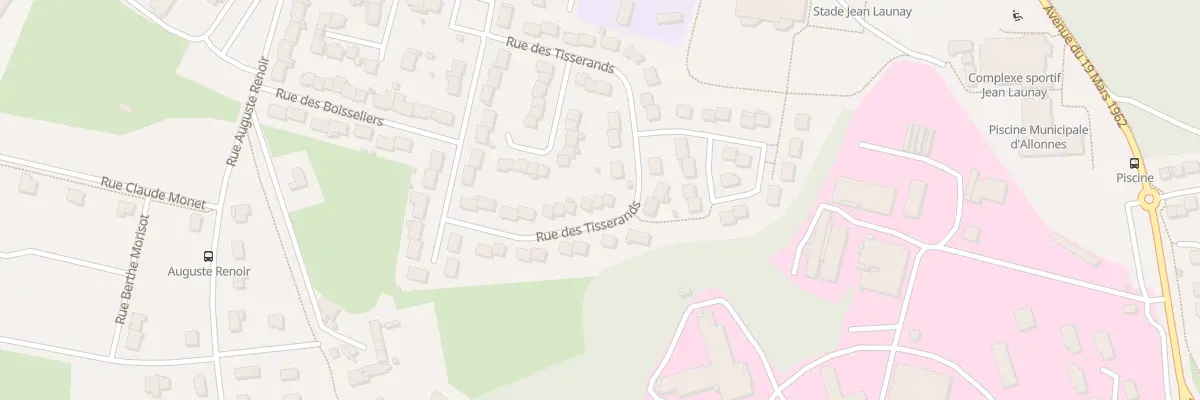 Plan du 31 Rue des Tisserands à Allonnes