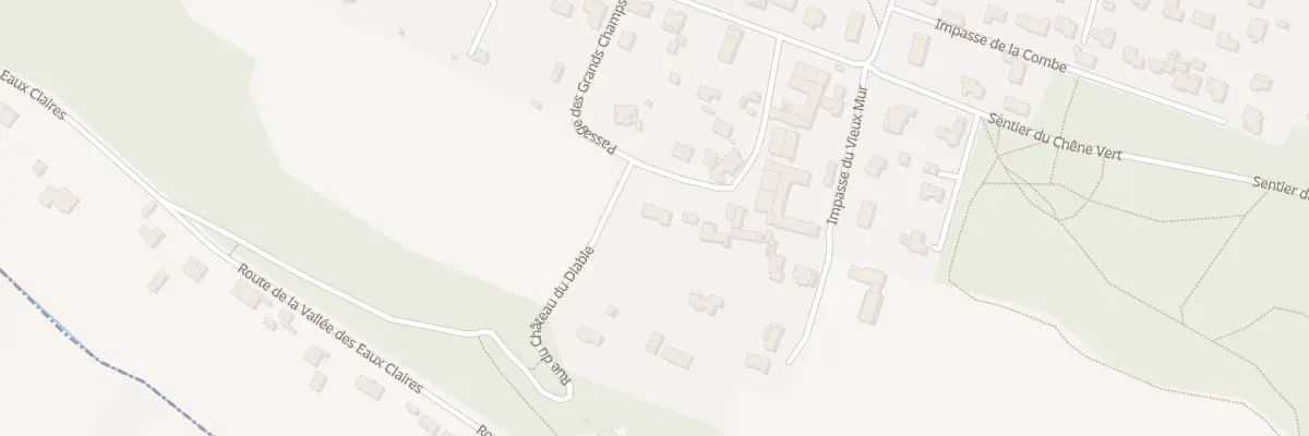 Plan du 16 Rue du Château du Diable à Puymoyen