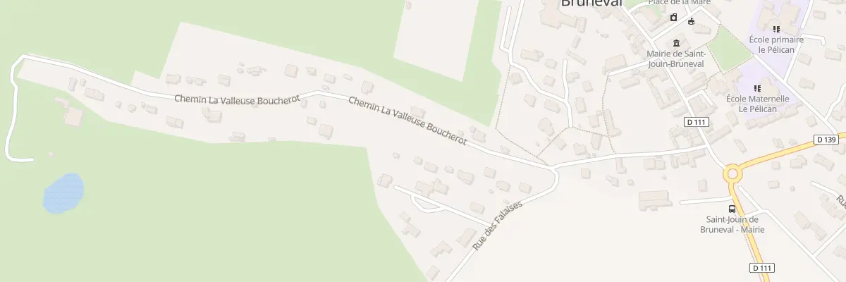 Plan du 5056 La Valleuse à Saint-Jouin-Bruneval